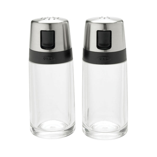 OXO GG SALT & PEPPER SHAKER/POURER SET