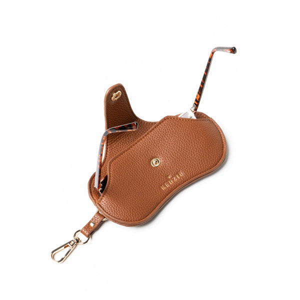 ECLIPSE EYEWEAR CASE CHESTNUT