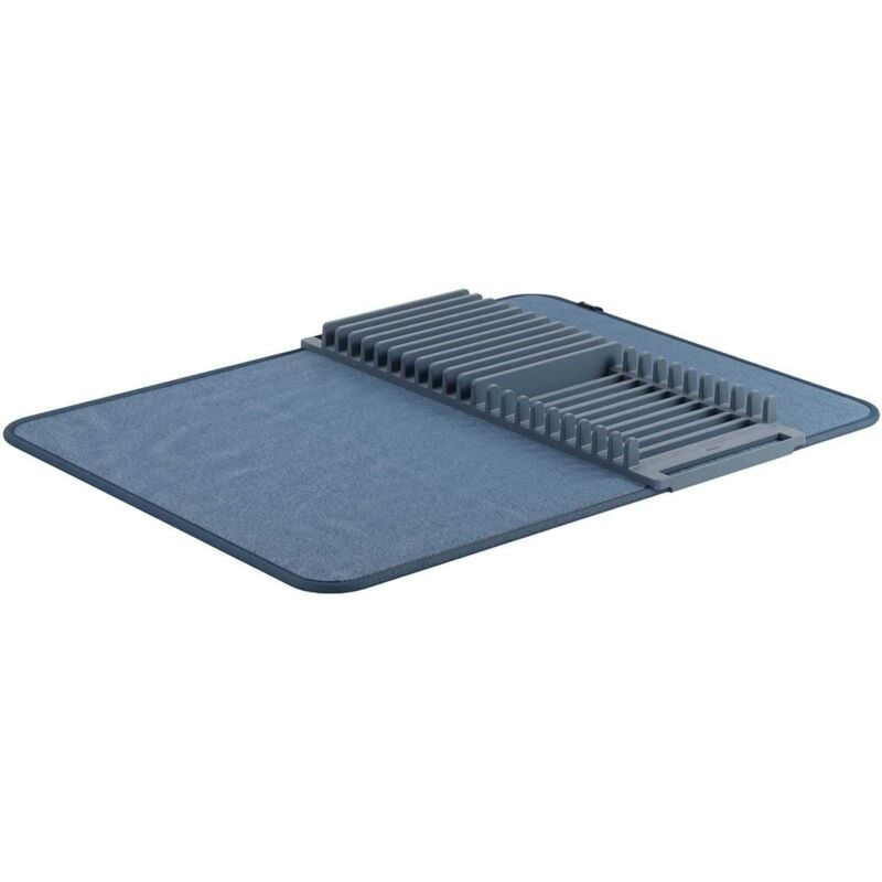 UDRY DISH RACK W/MAT SLATE