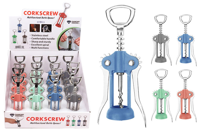 BOTTLE OPENER CORKSCREW