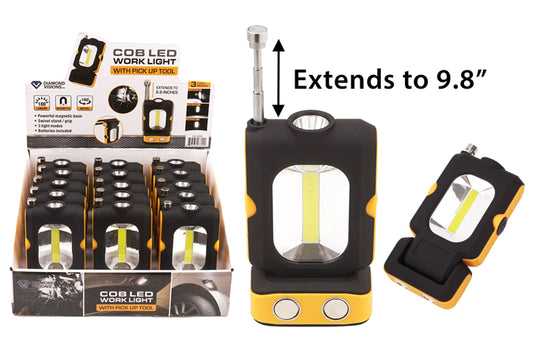 COB LED WORKLIGHT W/PICK-UP TOOL