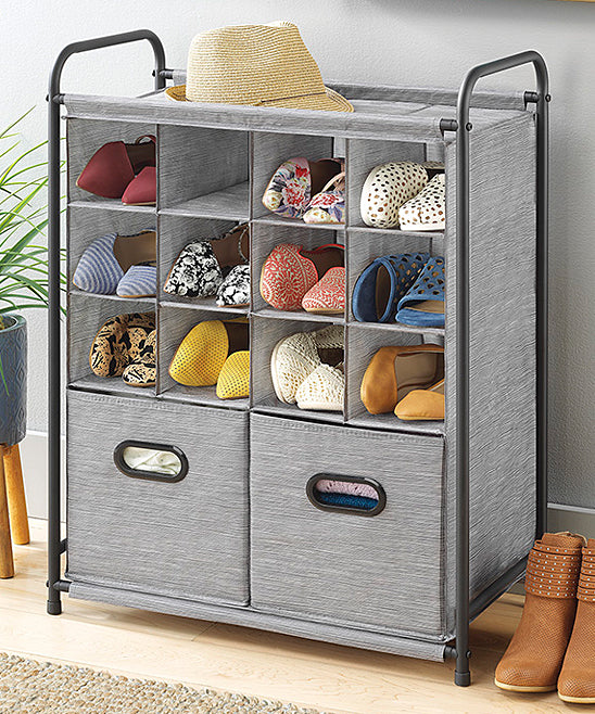 SHOE STORAGE W/DRAWERS