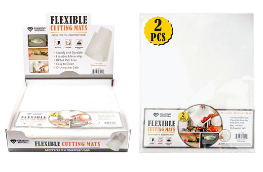 FLEXIBLE CUTTING MATS 2 PK