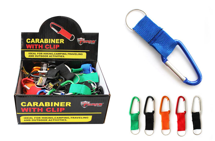 CARABINER W/KEY RING