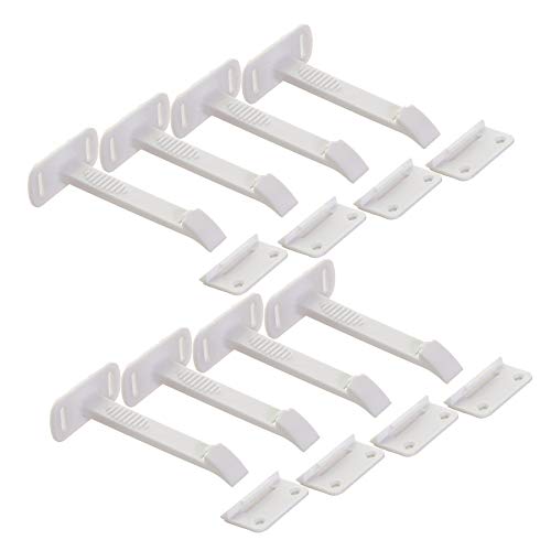 ADHESIVE SAFETY LATCHES 8PK