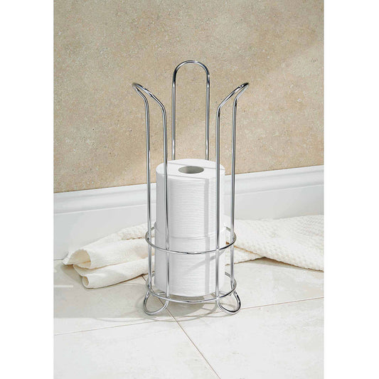 TULIP TOILET-PAPER HOLDER CHROME