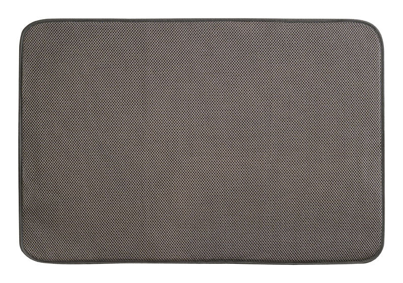 DRYING MAT MOCHA 24"X18"