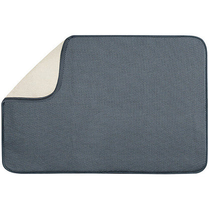 DRYING MAT PEWTER 24"X18"