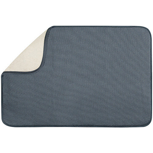 DRYING MAT PEWTER 24"X18"