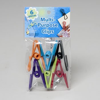 MULTI-PURPOSE CLIPS 6PK