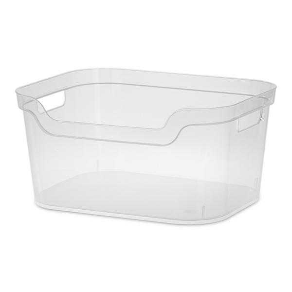 LARGE OPEN BIN CLEAR