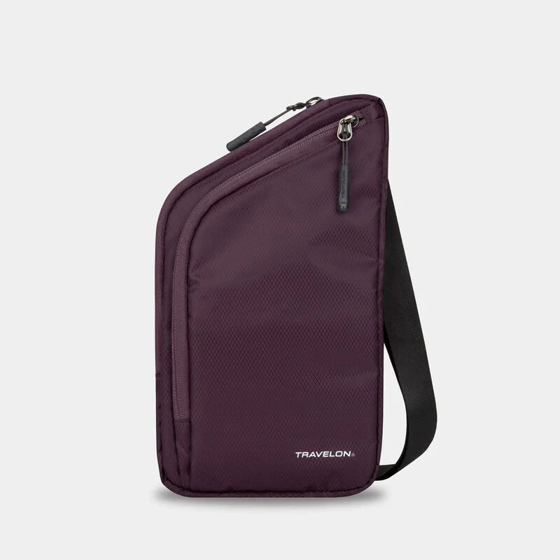 SLIM CROSSBODY BAG BLACKBERRY