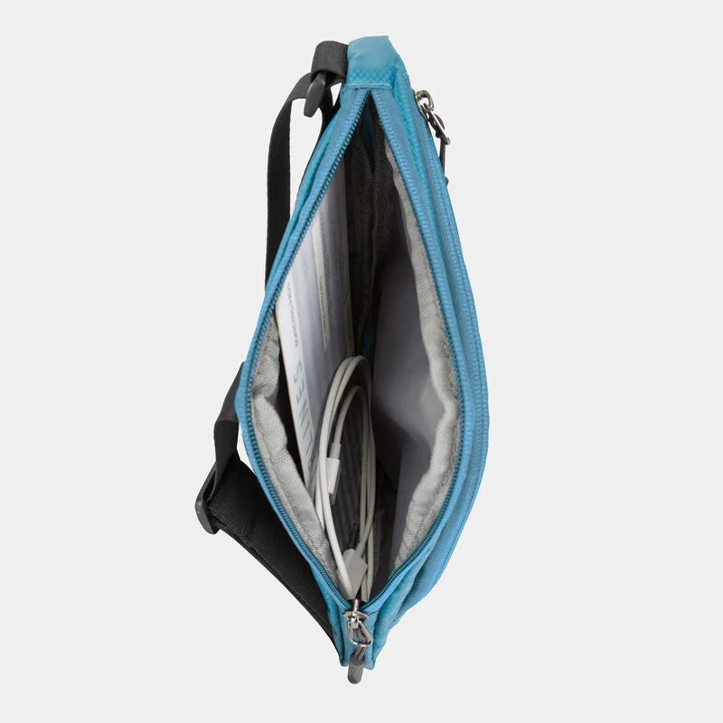 SLIM CROSSBODY BAG PEACOCK
