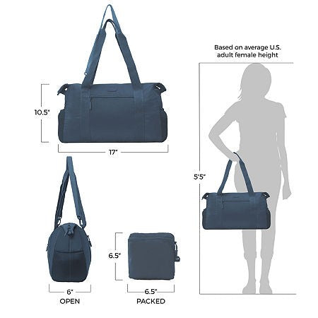 TRAVEL CARRY ALL TOTE NAVY