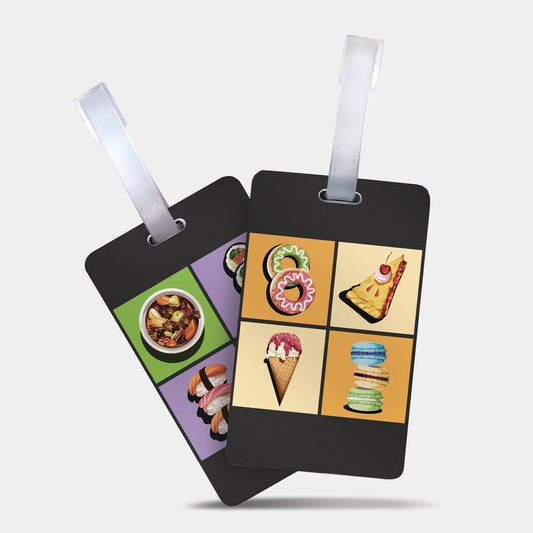 LUGGAGE TAGS SWEET N SALTY SET OF 2