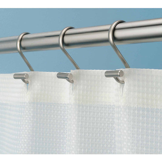 T-BAR SHOWER HOOKS 12PK SATIN
