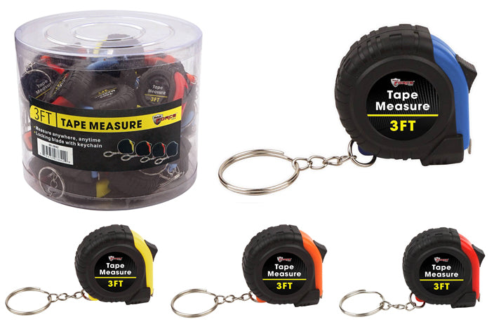 TAPE MEASURE KEYCHAIN 3'