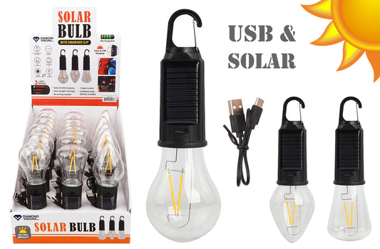 SOLAR HANGING LIGHT BULB