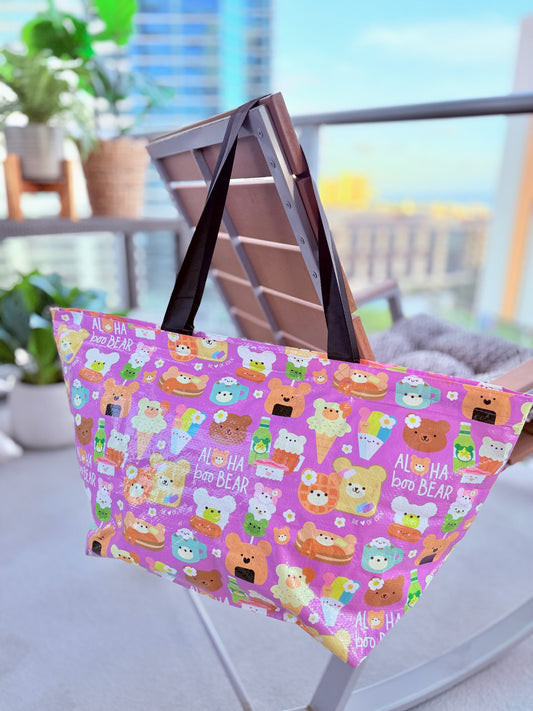 EDEN CRINKLE ZIPBAG BOO BEAR