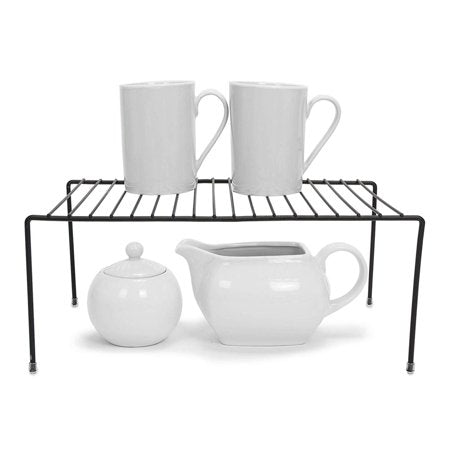 STORAGE SHELF KITCHEN MED BLACK