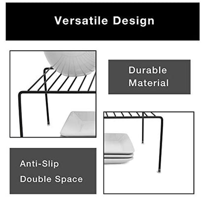 STORAGE SHELF KITCHEN LARGE BLACK
