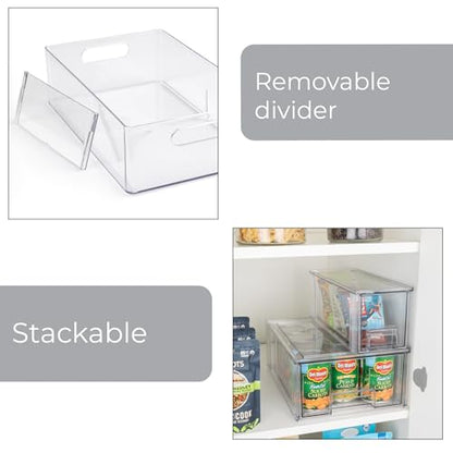 PULL OUT BIN STACKABLE SHORT