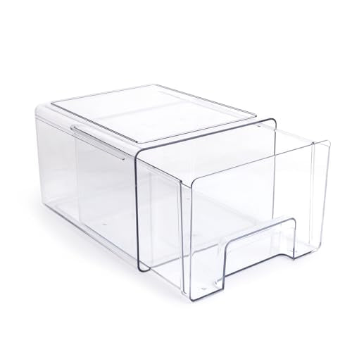 PULL OUT BIN STACKABLE TALL