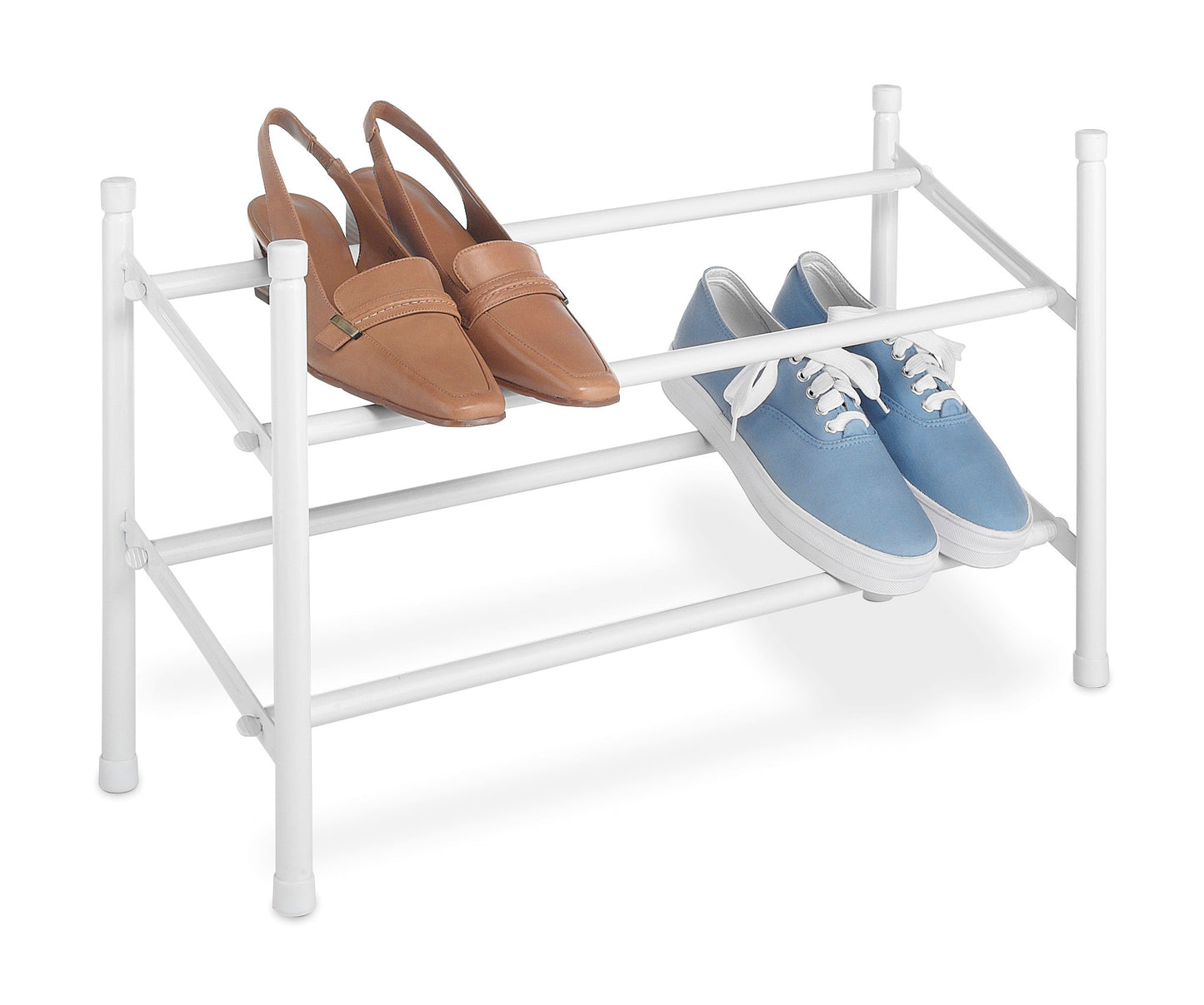 2 TIER EXPND/STACKABLE SHOE RACK
