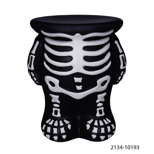 SKELETON PUMPKIN STAND 10.5"
