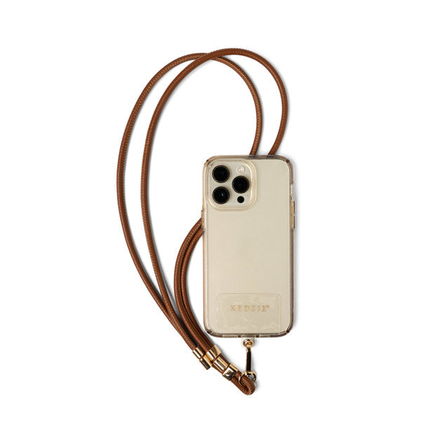 SMARTPHONE LANYARD CHESTNUT