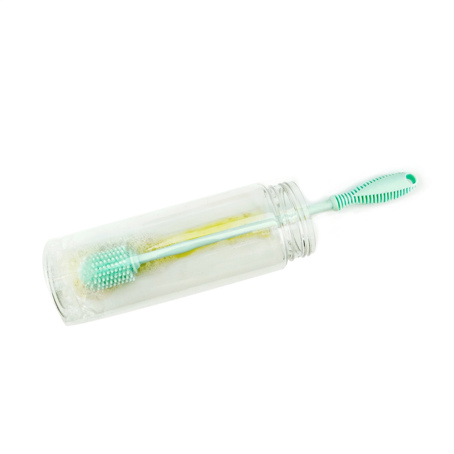 SILICONE BOTTLE SCRUB BRUSH