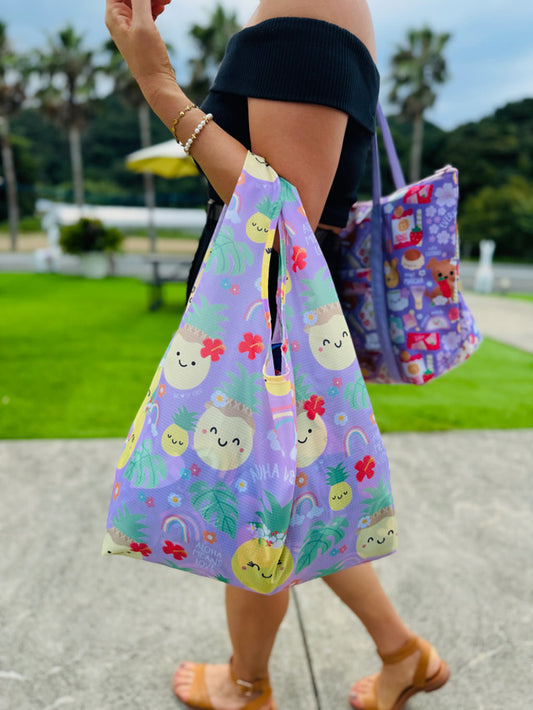 EDEN MEDIUM TOTE PAPALE PINEAPPLE