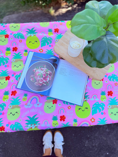 EDEN TABLECLOTH PAPALE PINEAPPLE