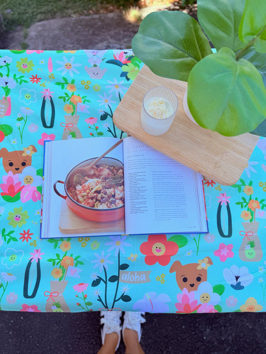 EDEN TABLECLOTH IN FULL BLOOM