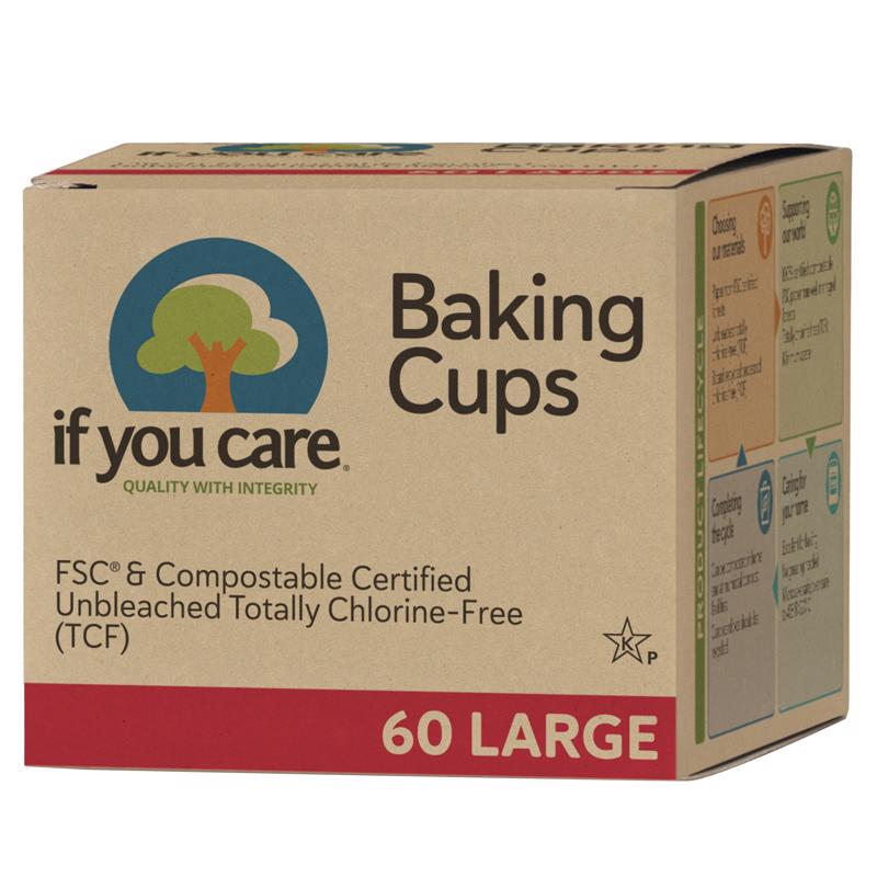 BAKING CUPS 60CT LARGE
