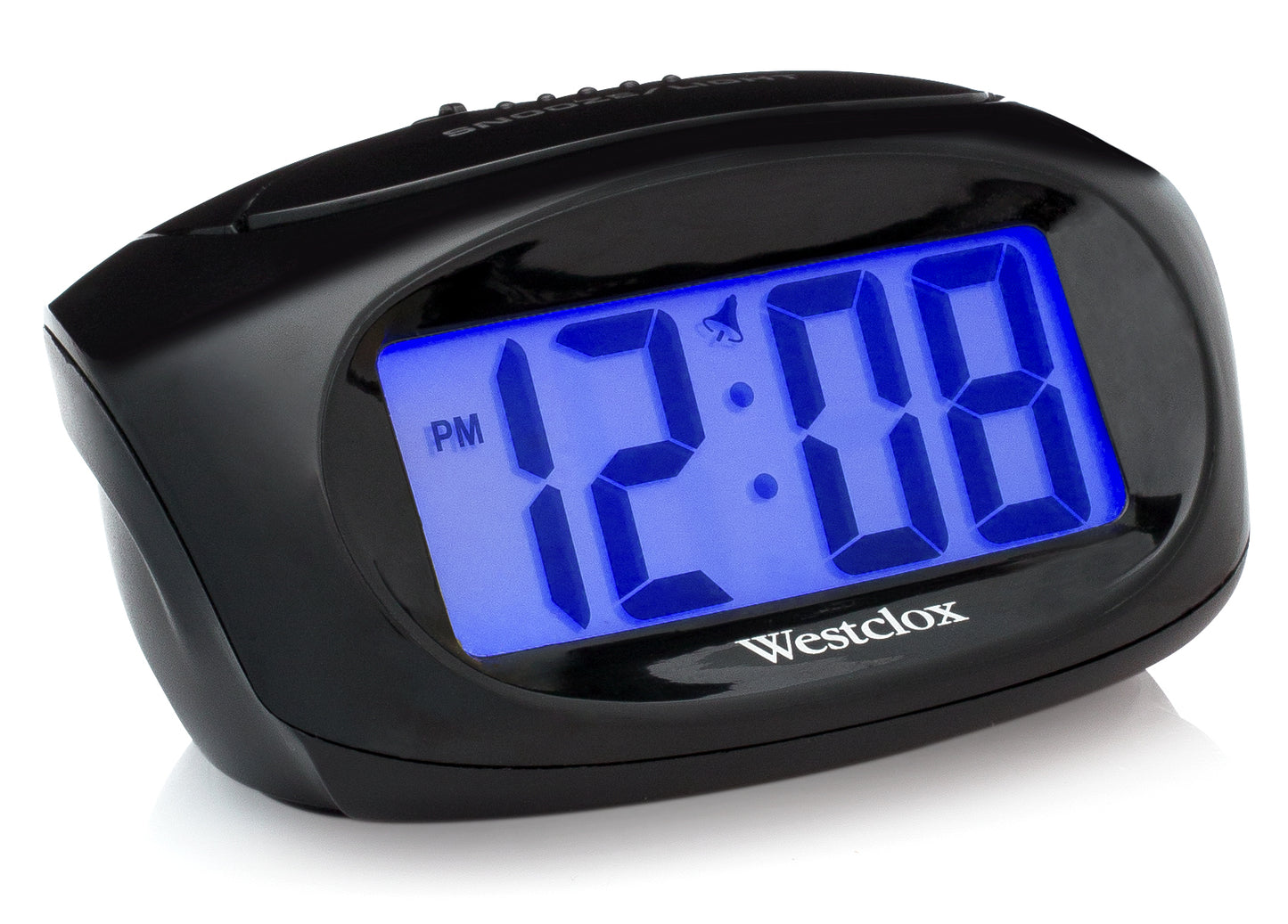 LCD ALARM CLOCK 1" BLACK