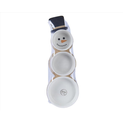 SNOWMAN TAPAS SET