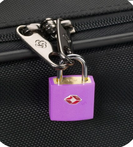 TSA LUGGAGE KEY LOCK PURPLE