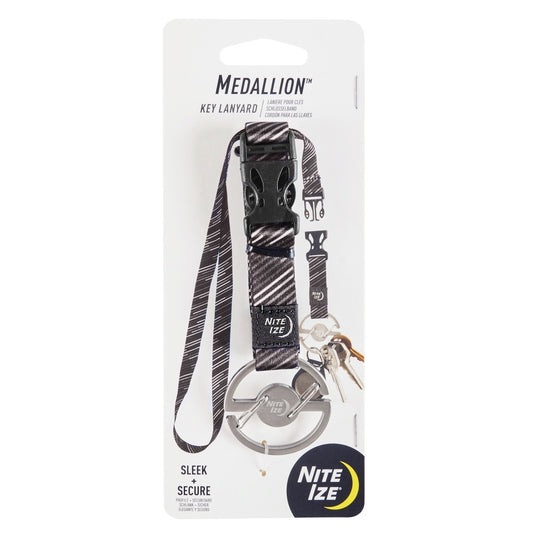 MEDALLION KEY LANYARD