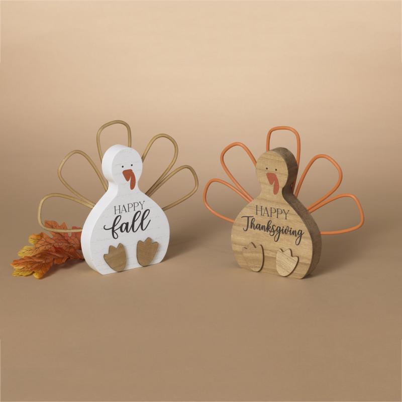 FALL HARVEST TURKEY DECOR