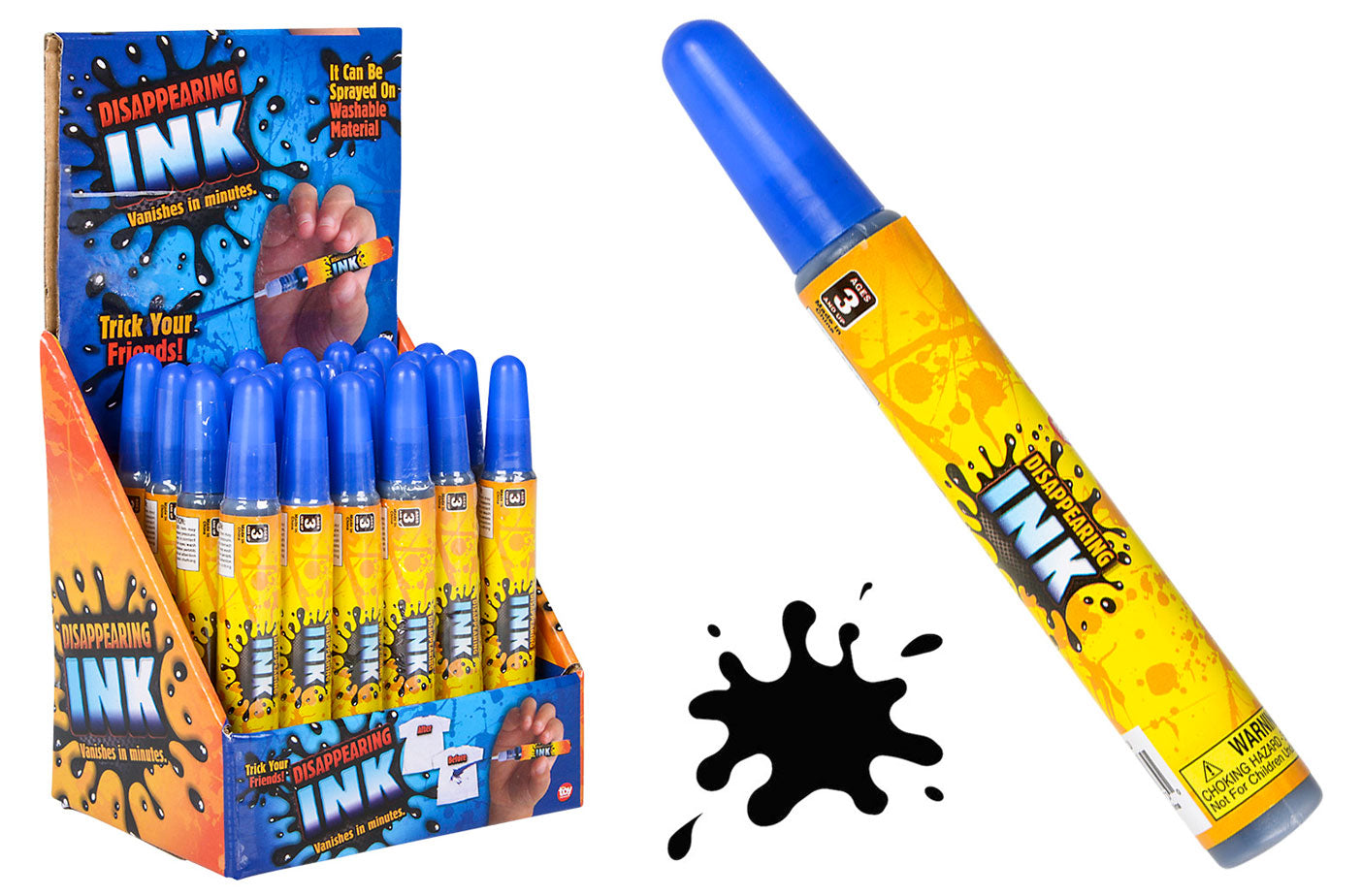 DISAPPEARING INK