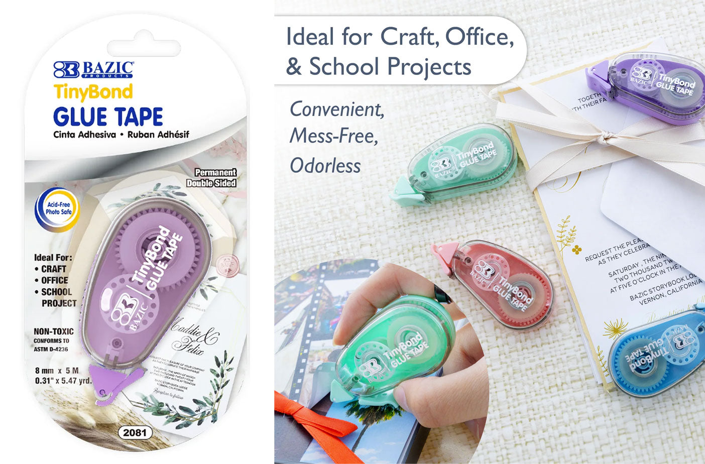 GLUE TAPE (DOUBLE SIDED)