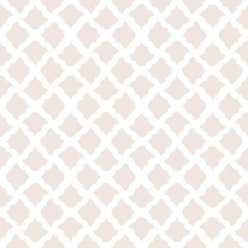 GEOMETRIC TAUPE SHELF LINER