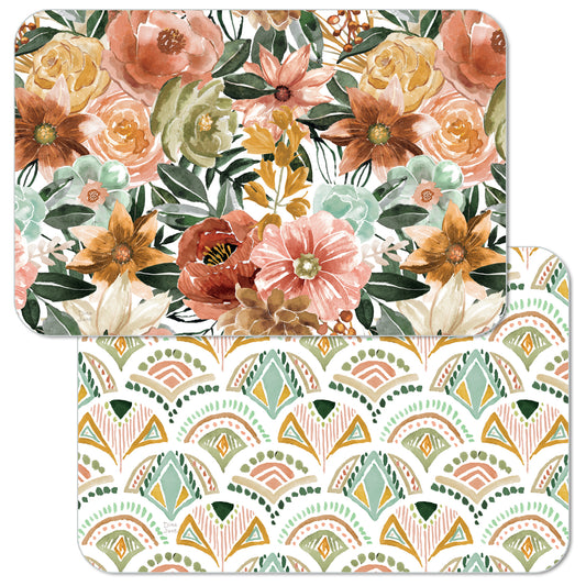 PLACEMAT FLORAL CHIC REVERSIBLE