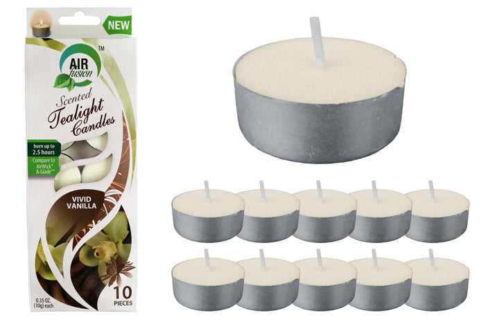 TEA LIGHT 10PK VANILLA