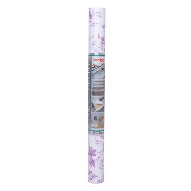 LINER SELF ADHESIVE LAVENDER 18"X16'