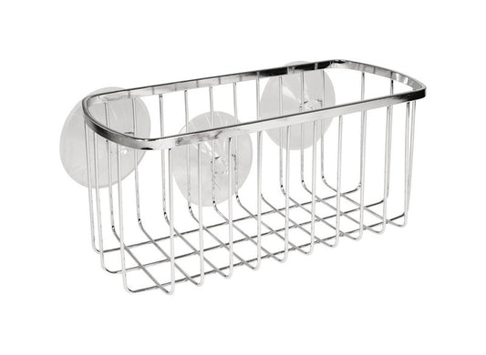 SHOWER BASKET SILVER