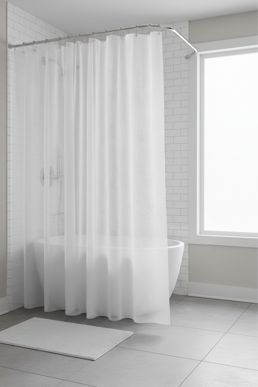 SHOWER CURTAIN RAINDROP 72"X72"
