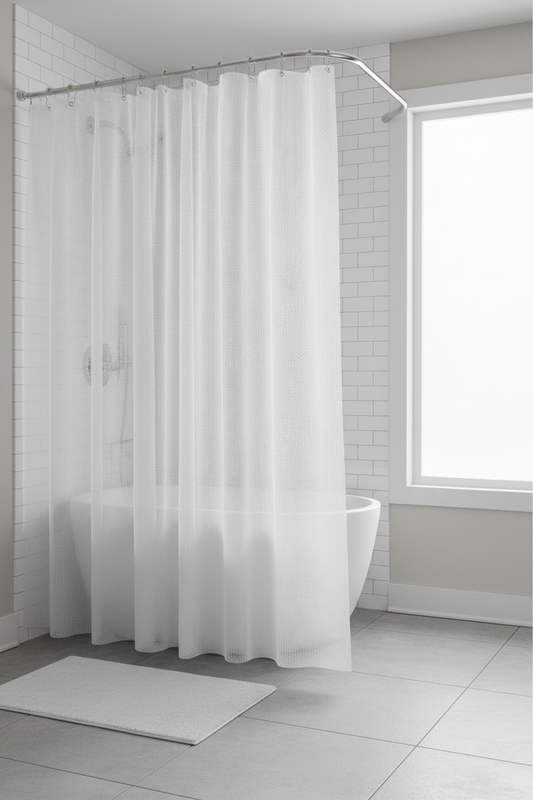 SHOWER CURTAIN RAINDROP 72"X72"