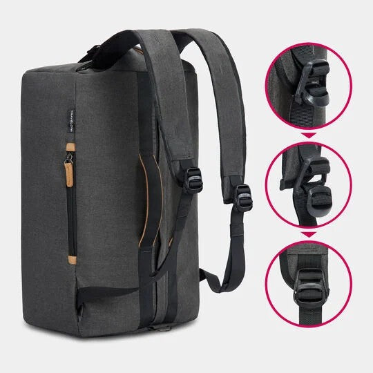 TRANSIT CARRY ON DUFFLE SLATE